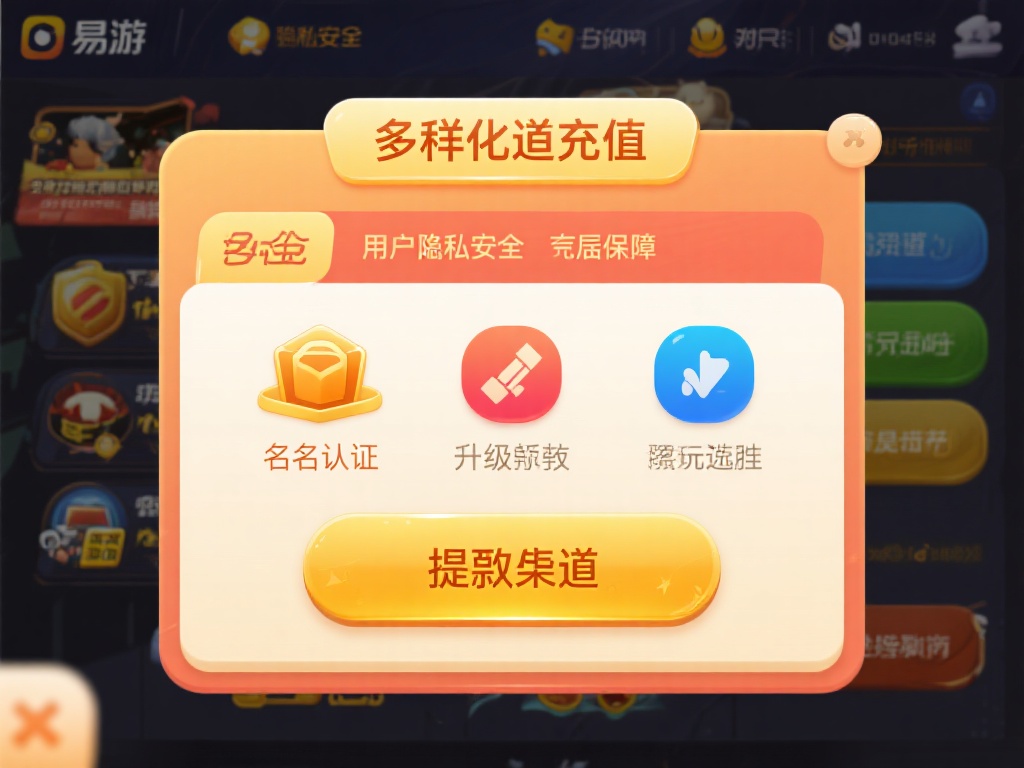 此外，多样化的充值、提现渠道为玩家提供了更灵活的选