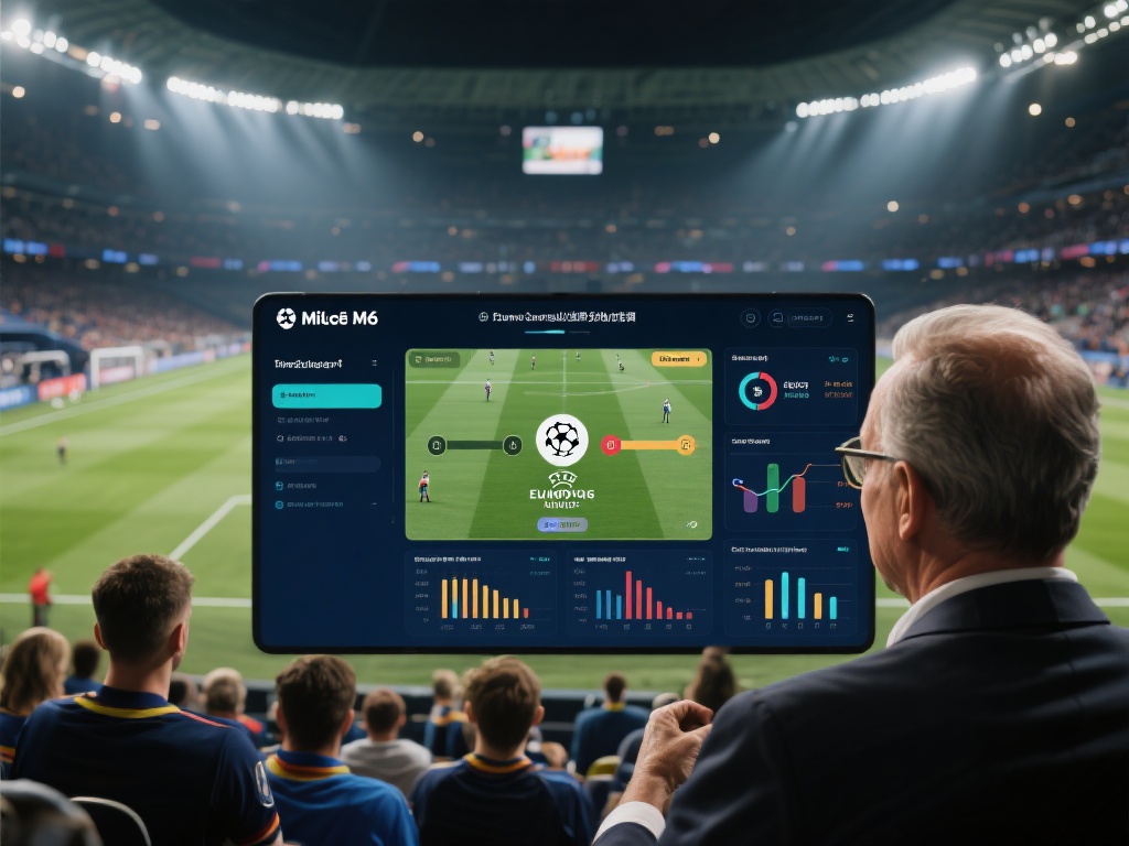 例如，某位资深球迷通过米乐足球M6平台的分析模块，