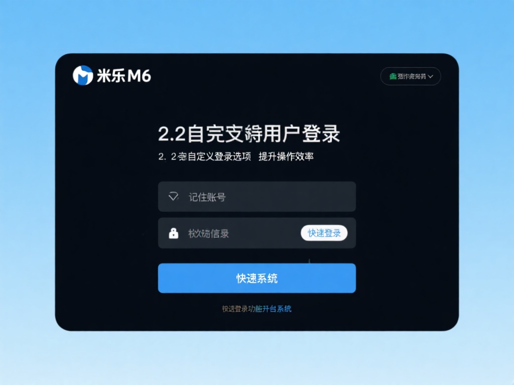全面解析：米乐M6网页版登录首页功能详解与操作指南